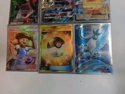 Pokemon Bulk Lot Flareon Vaporeon Umbreon Ultra BALL TRAINERS GX HOLOS EX RARE - Image 2