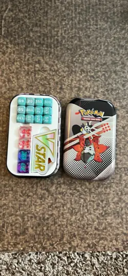 Pokemon Mini Tin With 3D Print Insert And TCG Accessories - Image 1