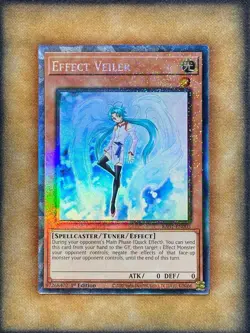 Yugioh Effect Veiler RA01-EN003 Prismatic Collector Rare 1st Ed NM - Image 1