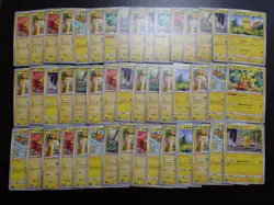 Pokemon Card Non Holo Shining Pikachu Lot Of 46 SET 023/071 025/165 etc #4556 - Image 1
