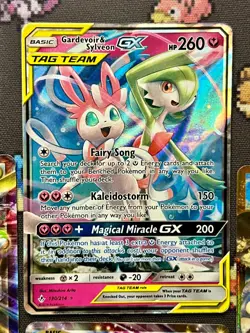 Rare Pokemon Card HP Lot - Binder bundle card lot - Tag Team, Rayquaza, Sylveon - Image 2