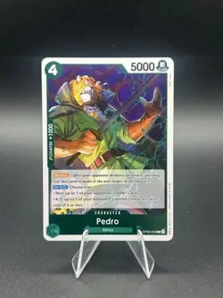 Pedro OP08-030 R Foil Rare Two Legends One Piece Card Game - Image 1