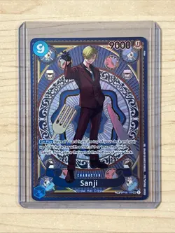Sanji SEC OP06-119 SP Parallel A Fist of Divine Speed ONE PIECE Card English NM - Image 1