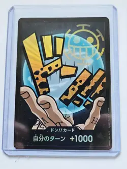 ONE PIECE TCG - DON Card Trafalger D. Water Law FOIL PRB-01 THE BEST Japanese - Image 1