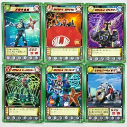 Ninpuu Sentai Hurricaneger Carddass 33 Regular Cards Set Bandai 2002 Japan - Image 5