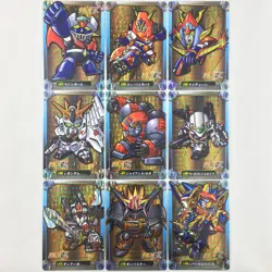 Super Robot Wars Alpha Carddass 45 Cards Complete Set Bandai 2000 Japan - Image 1