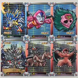 Super Robot Wars Alpha Carddass 45 Cards Complete Set Bandai 2000 Japan - Image 3