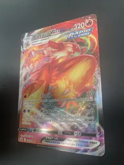 Blaziken Vmax 021/198 Chilling Reign NM Full Art Ultra Rare Pokemon Card - Image 3