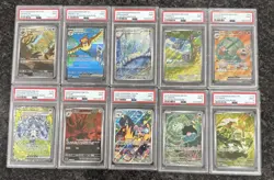 Lot Of 12 Slabs! PSA 9-10 . See Pictures For Exact Cards! - Image 1