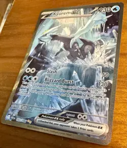 Kyurem ex 165/086 SIR - Black Bolt - Special Illustration Rare Holo Pokemon Card - Image 4