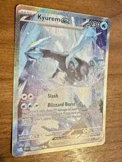 Kyurem ex 165/086 SIR - Black Bolt - Special Illustration Rare Holo Pokemon Card - Image 5