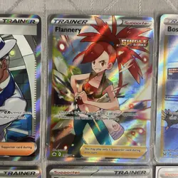 Pokemon TCG Full Art Trainer Card Lot of 21 Cards In Great Condition See Photos - Image 3