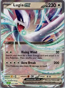 Lugia ex Classic Collection Trading Card Game Classic 017/034 NM - Image 1