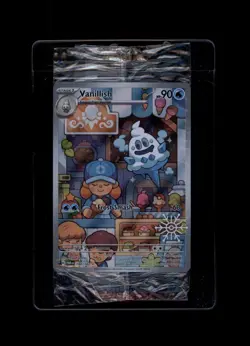 Vanillish 190/182 Pokemon TCG Holiday Calendar 2025 Stamp Promo Card -SEALED - Image 1