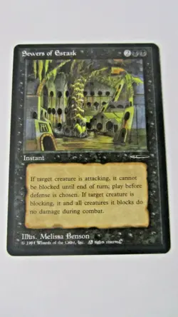 Magic The Gathering - Sewers Of Estark Card - Promotional - Image 1