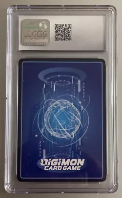 CGC 10 Greymon P-010 Promo Foil Digimon Card Game Graded Promo Slabbed - Image 2