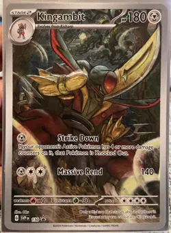 Kingambit 130 Sv: Scarlet & Violet Promo Cards Holo - Image 1