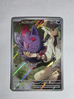 N's Zorua 189 Sv: Scarlet & Violet Promo Cards Holo NM - Image 1