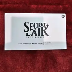 Secret Lair Death Is Temporary, Metal Is Forever Foil Sealed Mtg - Image 1