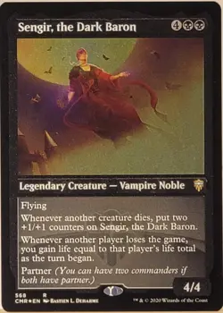 Sengir, the Dark Baron (Foil Etched) Commander Legends Foil - Image 1