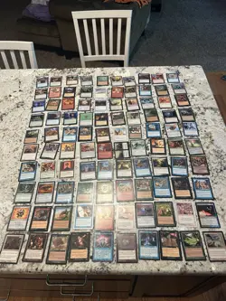 Mtg Value Lot x100 Magic The Gathering Brainstorm Forbid Heartstone Real Mp-Hp - Image 1