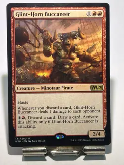 Magic: The Gathering Glint-Horn Buccaneer M20 141 ENGLISH NM - Image 1