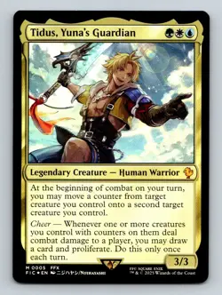 #5 Tidus, Yuna's Guardian 2025 Final Fantasy Commander Mythic - Image 1