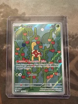 Pokemon TCG Shuckle Illustration Rare 136/132 Mega Evolution IR NM English - Image 1