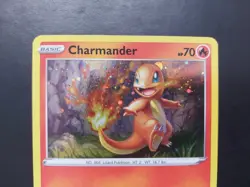 Pokemon - Charmander SWSH092 Holo Promo Sword & Shield with Swirl - Image 2