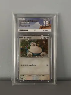 Snorlax #122 ACE 10 Gem Mint Cosmos Holo Pokemon S/V Black Star Promo - Image 1