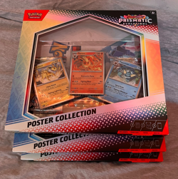 Pokemon TCG Prismatic Evolutions Poster Collection Box Brand New Sealed - Image 1