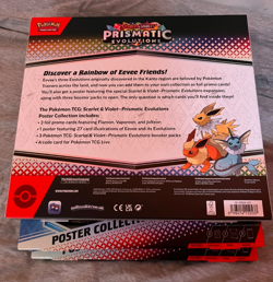 Pokemon TCG Prismatic Evolutions Poster Collection Box Brand New Sealed - Image 2