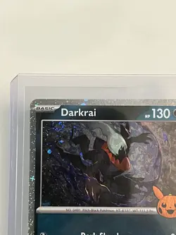 *Double Swirl* Pokemon TCG - Darkrai OBF 136/197 Trick or trade 2024 See Pics NM - Image 4