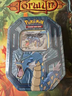 2016 Pokemon TCG Gyarados XY Power Champion Tin Factory Sealed English 820650102851 - Image 1