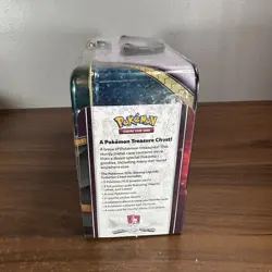 Pokemon TCG 2017 Shining Legends Collector’s Chest Tin Lunch Box 5 Packs Sealed - Image 2