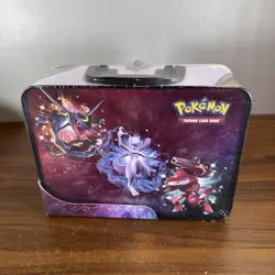 Pokemon TCG 2017 Shining Legends Collector’s Chest Tin Lunch Box 5 Packs Sealed - Image 3