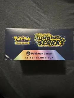 Surging Sparks PC ETB - Pokemon Center Exclusive Elite Trainer Box - SEALED NEW - Image 2