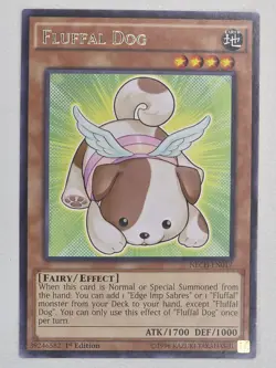 Fluffal Dog - NECH-EN017 - The New Challengers - Yugioh - *1ST EDITION* - Image 1
