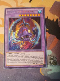 Yu-Gi-Oh Frightfur Kraken FUEN-EN020 Secret Rare Unlimited Fusion Enforcers - Image 1