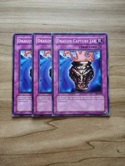 Yu-Gi-Oh! - Dragon Capture Jar 3X - Full Playset - Image 1