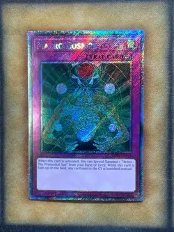 Yugioh Macro Cosmos RA03-EN164 Platinum Secret Rare 1st Ed NM - Image 1