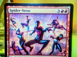 Spider Verse mythic magic the gathering spider man trading card singles - Image 2