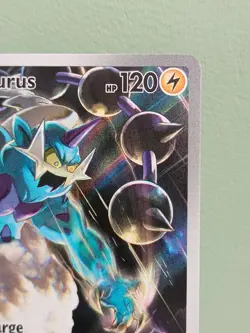 Pokemon Card Thundurus 209 Black Bolt ETB Promo - Image 2