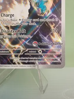 Pokemon Card Thundurus 209 Black Bolt ETB Promo - Image 5