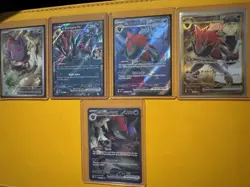 Pokemon TCG N's Zoroark Full Set/4 English/1 Japanese NM + N’s Zorua Promo Card - Image 1