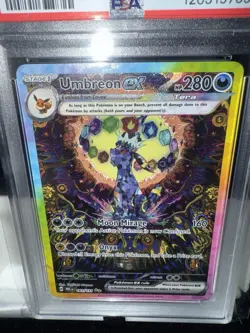 2025 Pokemon Umbreon ex Special Illustration Rare Card #161 Mint 9 - Image 2