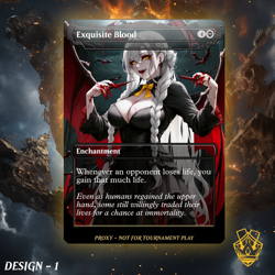 Exquisite Blood - Custom Proxy Card (NSFW) - Image 1