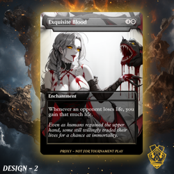Exquisite Blood - Custom Proxy Card (NSFW) - Image 2