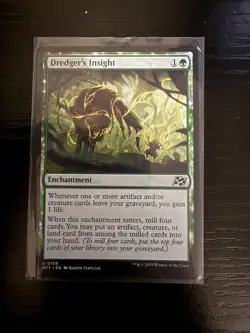 MTG Aetherdrift U Dredger's Insight #0159 - Image 1