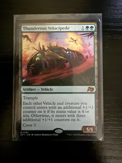 Thunderous Velocipede NM Eng MTG - Aetherdrift - Image 1
